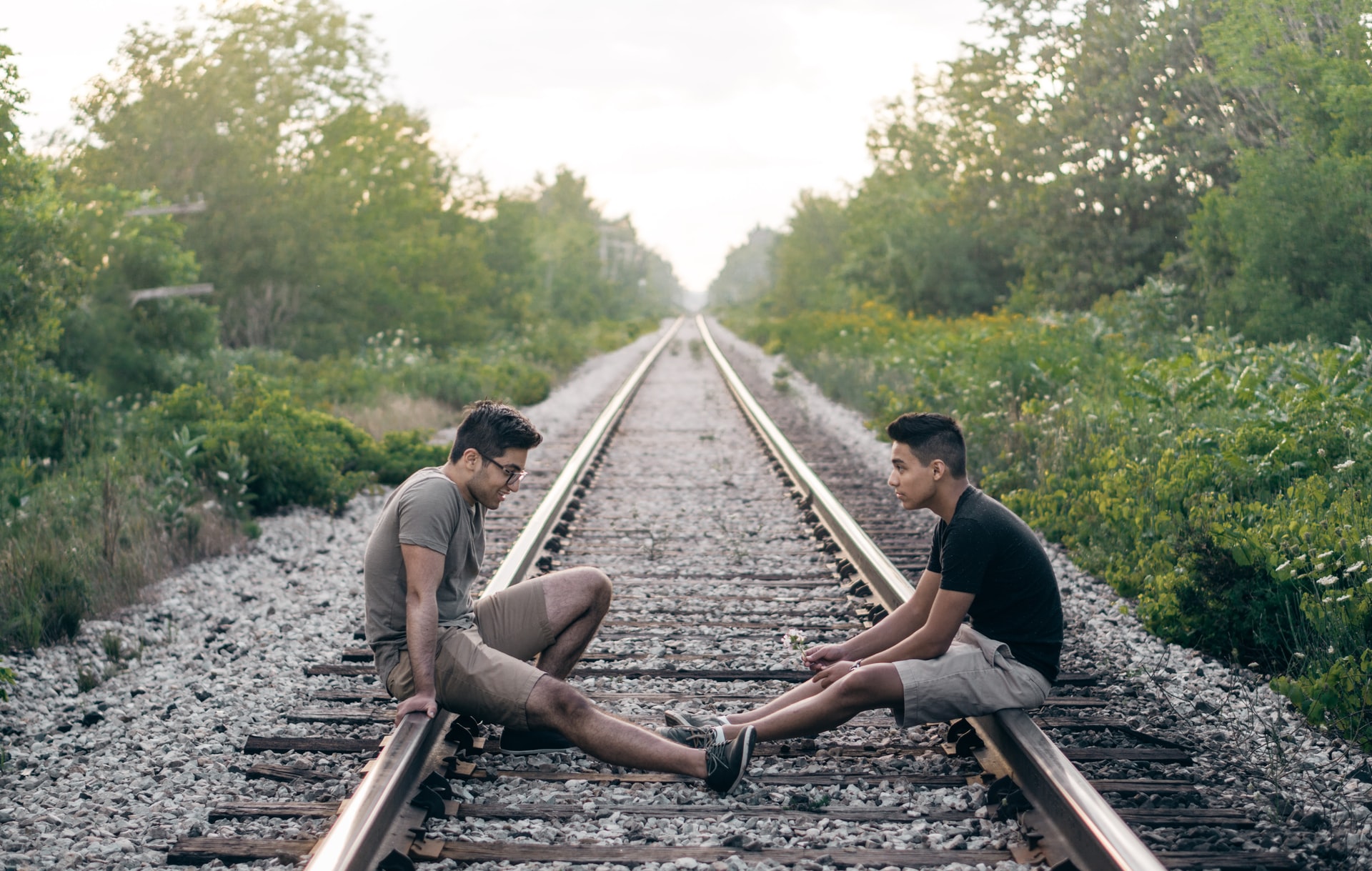 Talking on the Railway